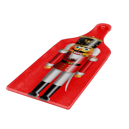 クリスマスのくるみ割り カッティングボード (角)