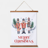 クリスマスのくるみ割り、ドラマーの少年と木 吊り下げ型タペストリー (正面3)