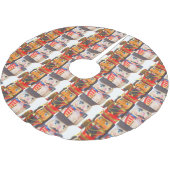 クリスマスのくるみ割り ブラッシュドポリエステルツリースカート (アングル)