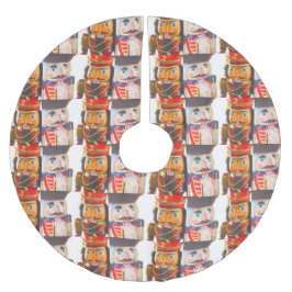 クリスマスのくるみ割り ブラッシュドポリエステルツリースカート