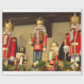 クリスマスのくるみ割り ラッピングペーパー (フラット)