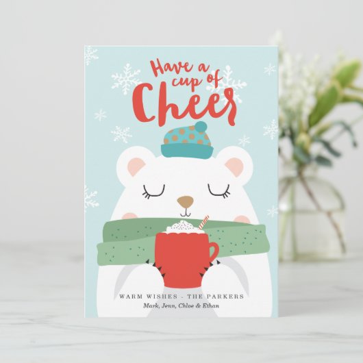 クリスマスのごちそう シーズンカード (スタンド正面)