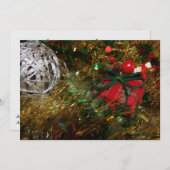 クリスマスのご招待 招待状 (正面/裏面)