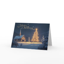 クリスマスのご挨拶カード イザヤ書9:6 5"x7"