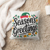 クリスマスのご挨拶 クッション (ブランケット)
