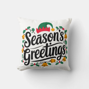 クリスマスのご挨拶 クッション