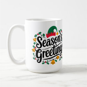 クリスマスのご挨拶 コーヒーマグカップ