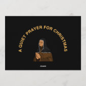 クリスマスのささやかな祈り 招待状 (裏面)