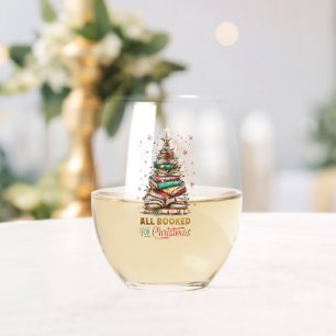 クリスマスのためにすべて予約済み ステムなしワイングラス