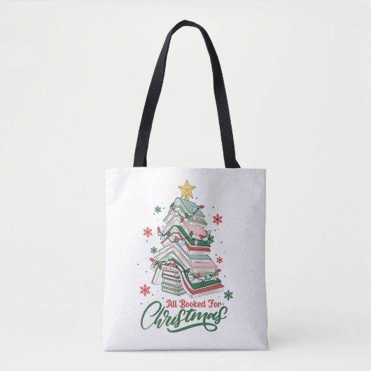 クリスマスのためにすべて予約済み トートバッグ (正面)