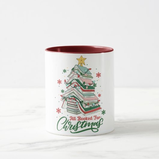 クリスマスのためにすべて予約済み マグカップ (中央)