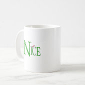 クリスマスのために素晴らしい コーヒーマグカップ (正面左)