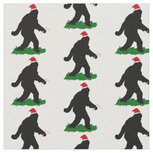 クリスマスのために行ったスクアチン ファブリック (クローズアップ)