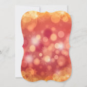 クリスマスのために集まる 招待状 (裏面)