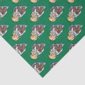 クリスマスのためのお菓子の家を飾ること 薄葉紙 (詳細)