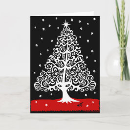 クリスマスのためのスカル シーズンカード