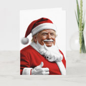 クリスマスのためのトランプ 2024 シーズンカード (正面)