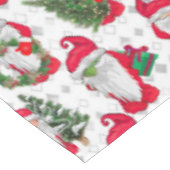 クリスマスのためのノーム テーブルクロス (アングル)