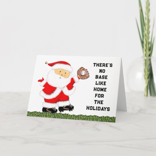 クリスマスのためのベースボールカード シーズンカード (正面)