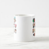 クリスマスのための動物トカフレンドリーチャイルドボカギフト コーヒーマグカップ (中央)