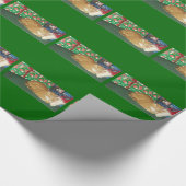 クリスマスのための子猫 ラッピングペーパー (角)