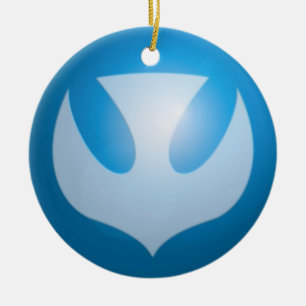 クリスマスのための平和 セラミックオーナメント