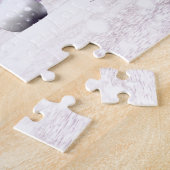 クリスマスのための幸せな雪だるま ジグソーパズル (側面)