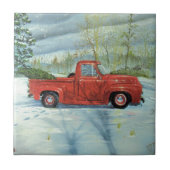 クリスマスのための木を取ること タイル (正面)