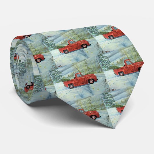 クリスマスのための木を取ること ネクタイ (ロール)