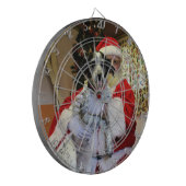 クリスマスのための石炭を得ている誰か ダーツボード (正面左)