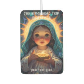 クリスマスのちょっとした光 カーエアーフレッシュナー (正面)