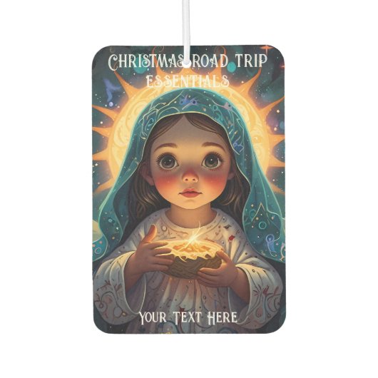 クリスマスのちょっとした光 カーエアーフレッシュナー (正面)