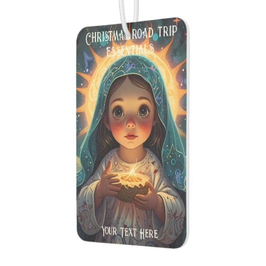 クリスマスのちょっとした光 カーエアーフレッシュナー (左)