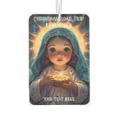 クリスマスのちょっとした光 カーエアーフレッシュナー (裏面)