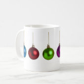 クリスマスのつまらないもののマグ コーヒーマグカップ (正面左)