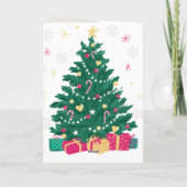 クリスマスのにおい" ヴィンテージ風ユーモア シーズンカード (裏面)