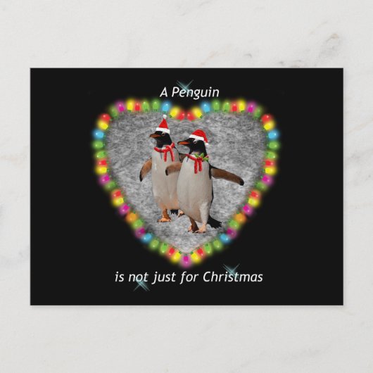 クリスマスのはがきに限らない ポストカード (正面)