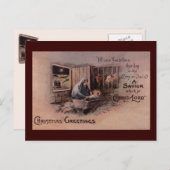 クリスマスのはがきの恵み シーズンポストカード (正面/裏面)