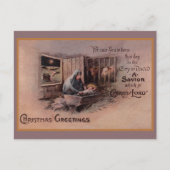 クリスマスのはがきの恵み シーズンポストカード (正面)