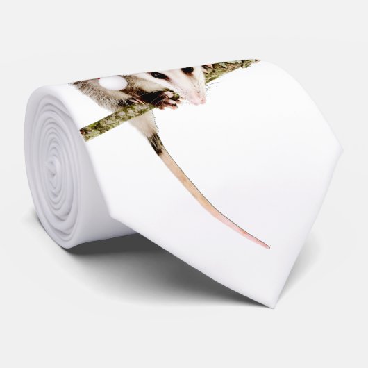 クリスマスのふくろねずみのタイ ネクタイ (ロール)