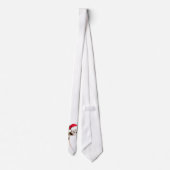 クリスマスのふくろねずみのタイ ネクタイ (裏面)