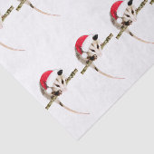 クリスマスのふくろねずみのティッシュペーパー 薄葉紙 (詳細)