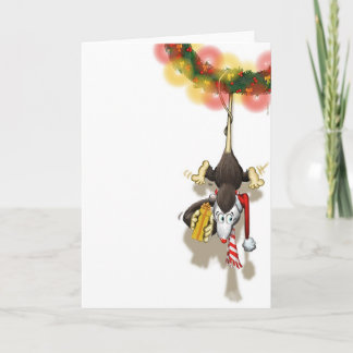 クリスマスのふくろねずみ シーズンカード