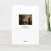 クリスマスのまわりにの木 シーズンカード (裏面)