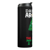 クリスマスのまわりにスケッチ漫画をダビング タンブラー (回転左)