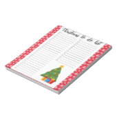 クリスマスのやることリスト ノートパッド (回転)