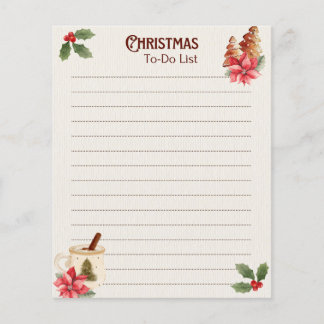 クリスマスのやることリスト メモ帳