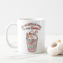 クリスマスのやる気はカフェイン90% かわいい猫