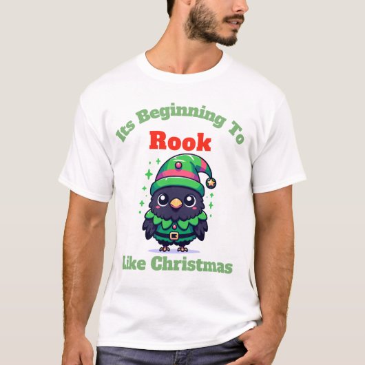 クリスマスのようなルークへの始まり Tシャツ (正面)