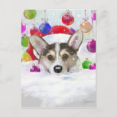 クリスマスのようにたくさん見えるその始め シーズンポストカード (正面)